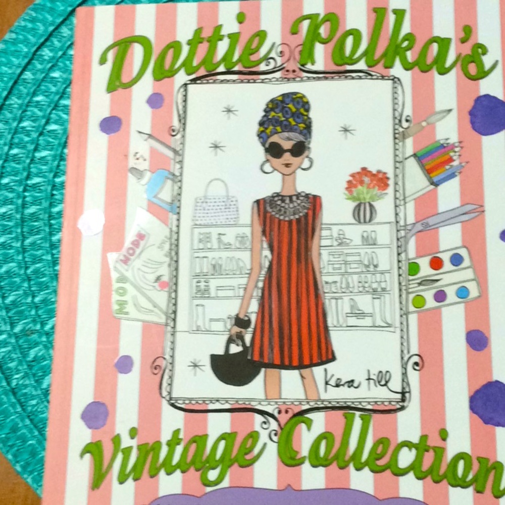NWT DottiePolka’s Vtg Fashion/Drawing book So Cool